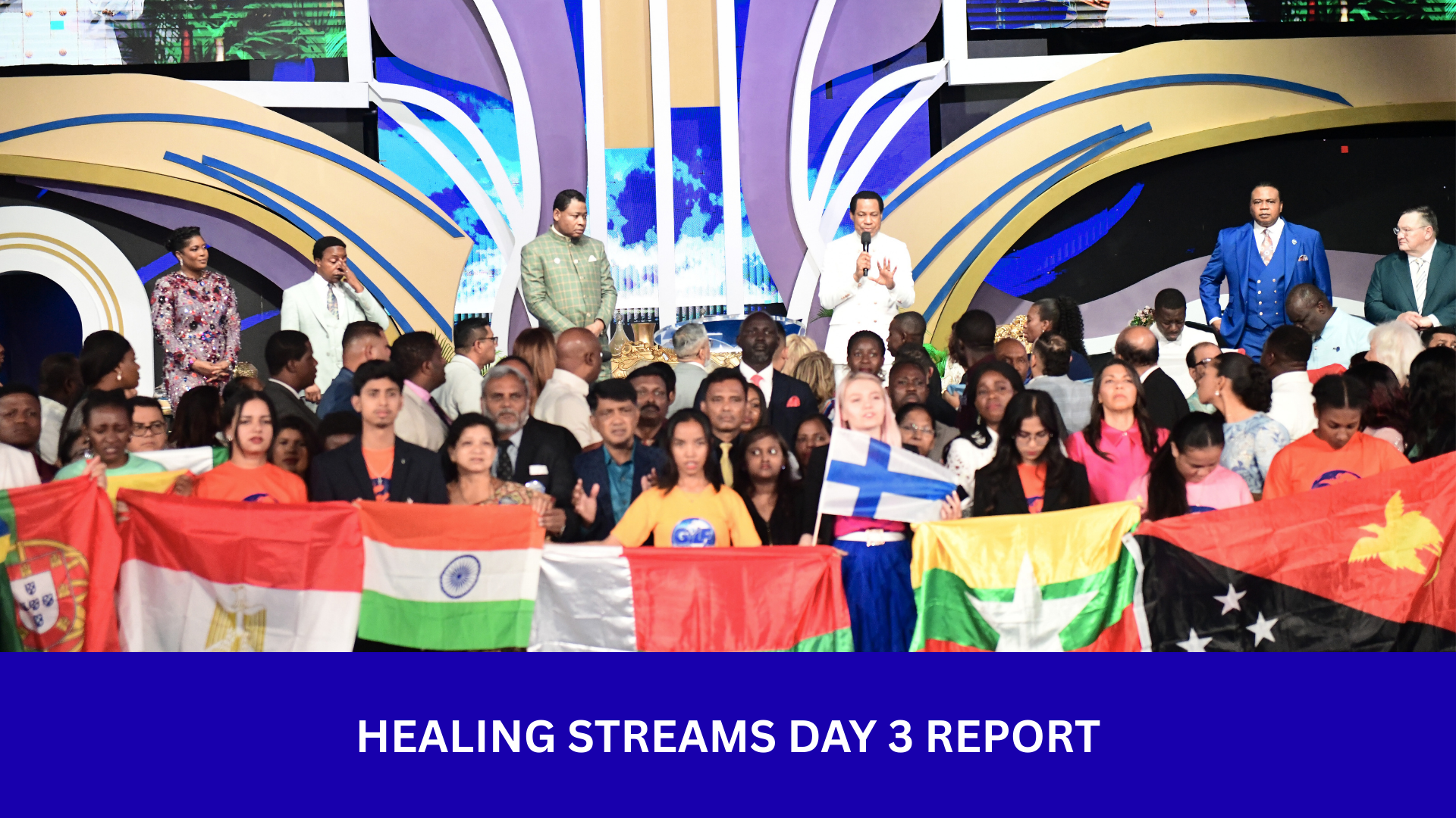 HEALING STREAMS DAY 3 REPORT