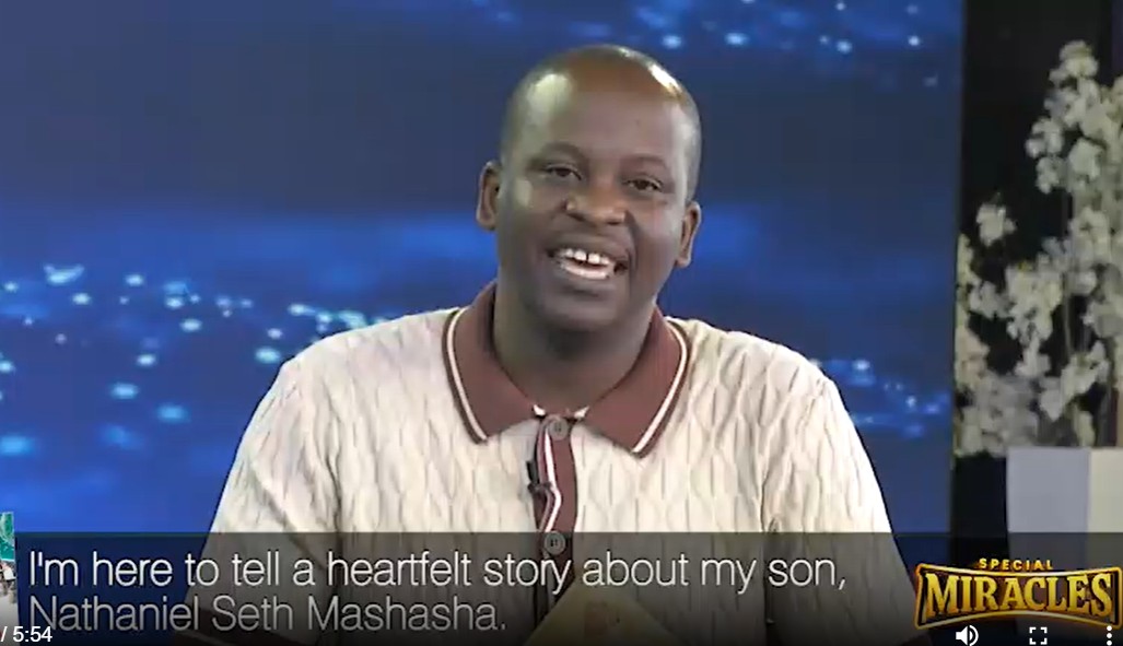 Special Miracles - Nathaniel from South Africa - Raised from the dead
