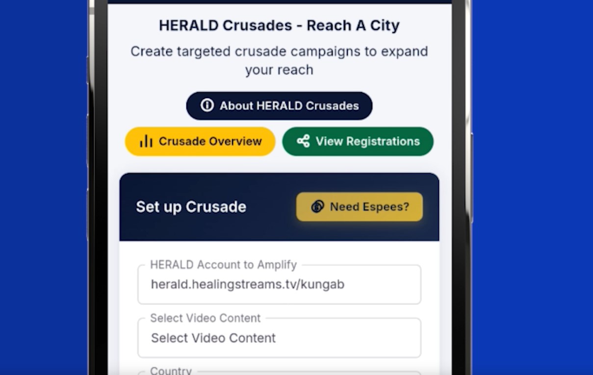 HERALD promo for Crusades