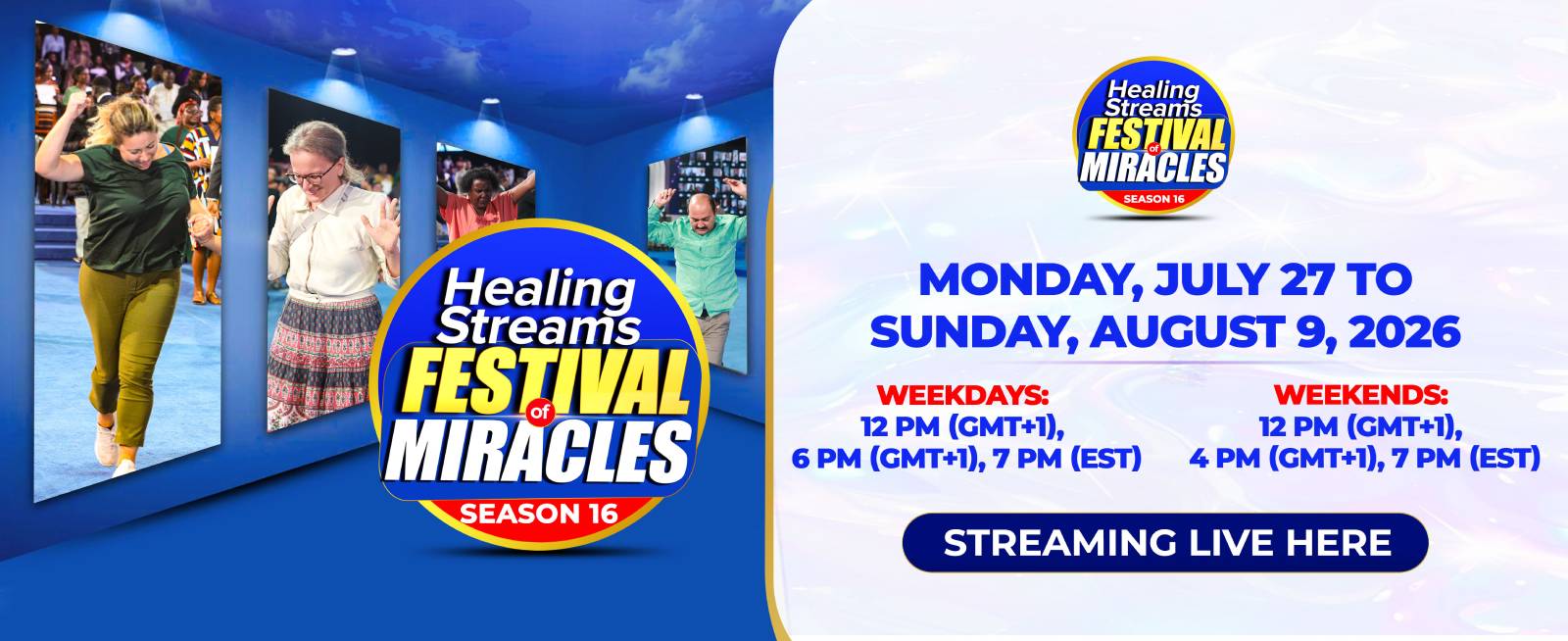 HEALING STREAMS LIVE HEALING SERVICES WITH PASTOR CHRIS