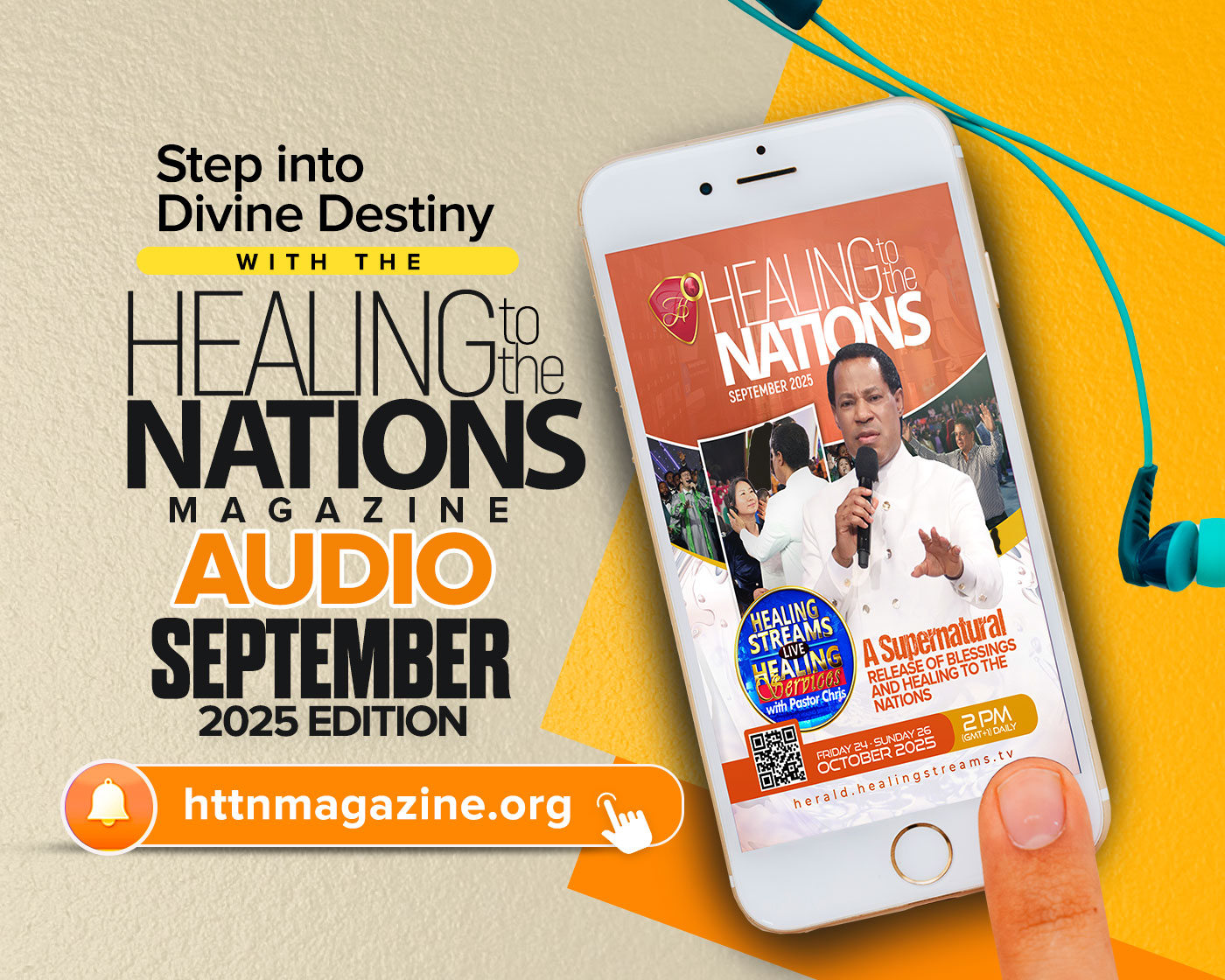 HEALING TO THE NATIONS MAGAZINE AUDIO PODCAST - SEPTEMBER 2025