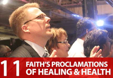 Faith's Proclamations of healing and health