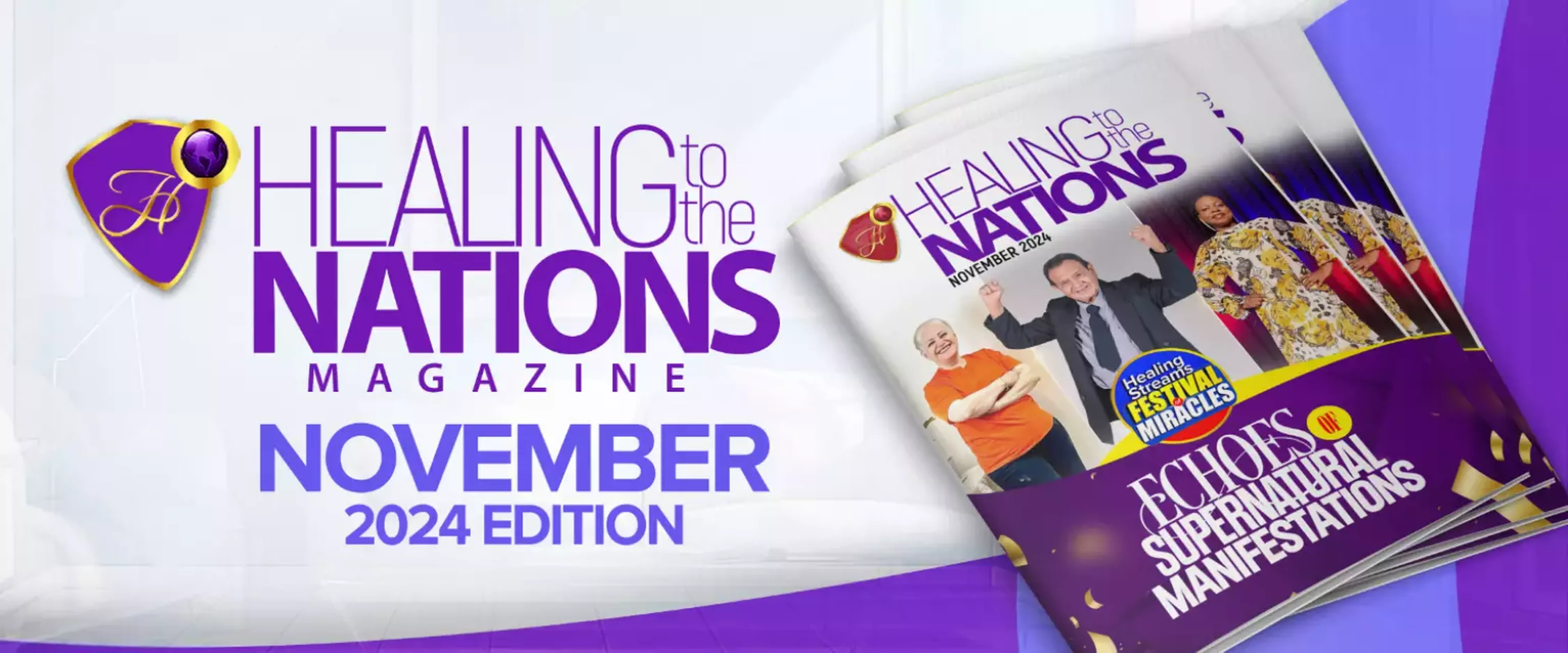 Healing to the Nations Magazine - November 2024